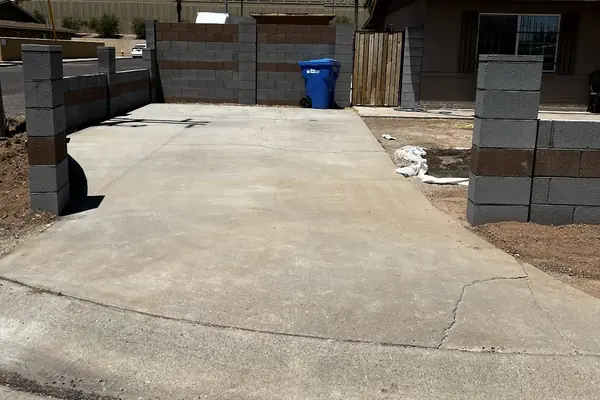 Side Yard RV Parking Pads